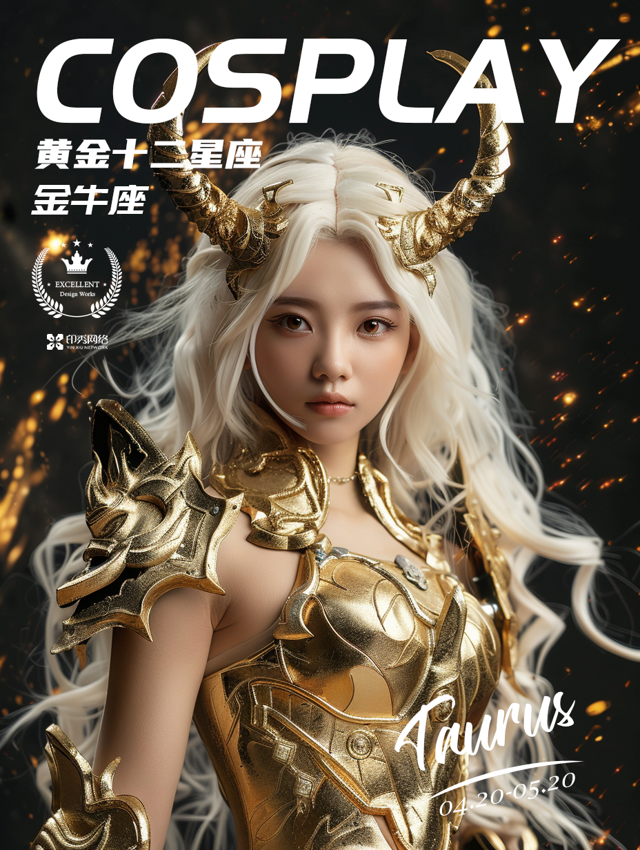 COSPLAY黄金圣斗士金牛座美女版